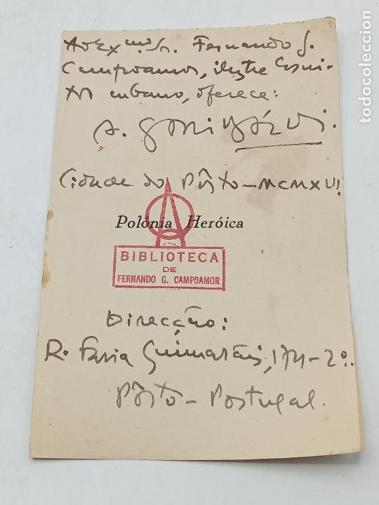 Manuscritos antiguos: SIGNED, AUTOGRAPH, FIRMA. ESCRITOR A. GARIBALDI. VER - Foto 1