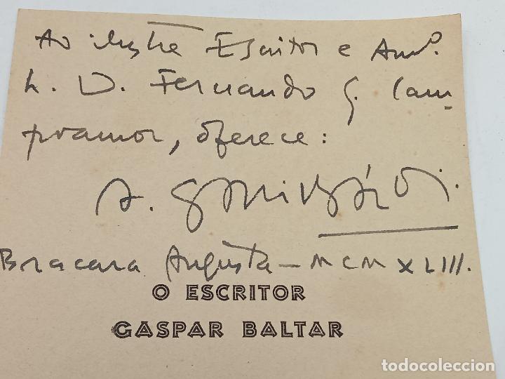 Manuscritos antiguos: SIGNED, AUTOGRAPH, FIRMA. ESCRITOR A. GARIBALDI. VER - Foto 2