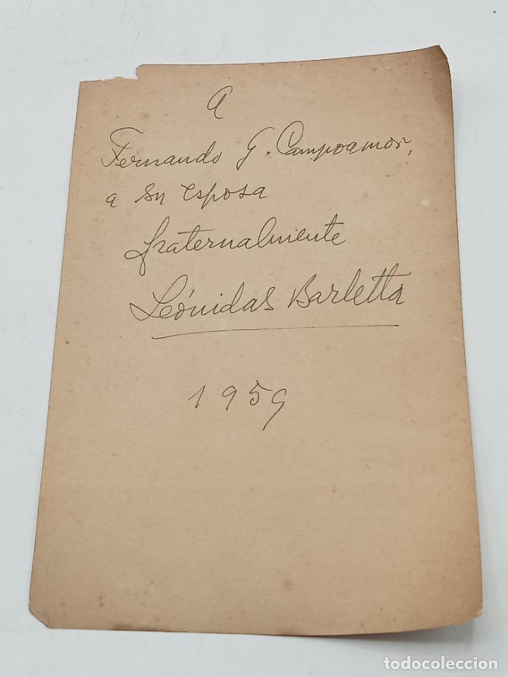 Manuscrits anciens: SIGNED, AUTOGRAPH, FIRMA. ESCRITOR CUBANO LEONIDAS BARLETTA. VER