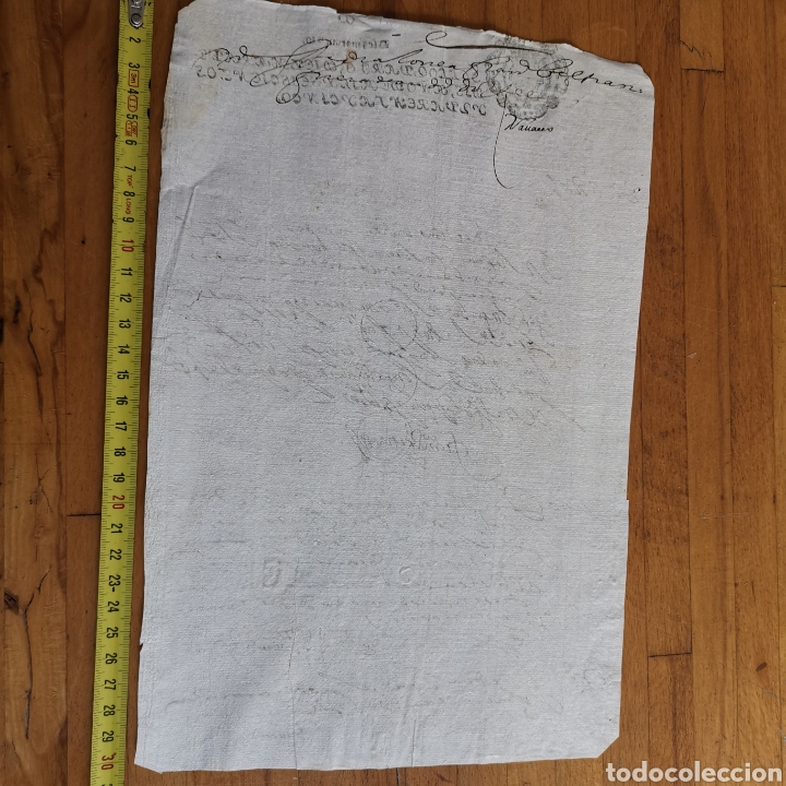 Manuscritos antiguos: Documento de 1645, Camilo Beltr&aacute;n y Cilo Navarro ? - Foto 2