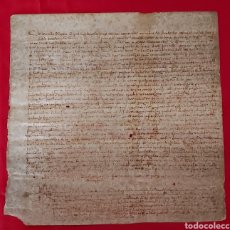 Manuscritos antiguos: PERGAMINO DE 1659. MARQUESADO DE TORRELLES DE FOIX. Lote 319339233