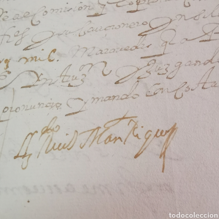 Manuscritos antiguos: Documento de 1645 El Villar de Corneja, &Aacute;vila, Castilla y Le&oacute;n - Foto 4