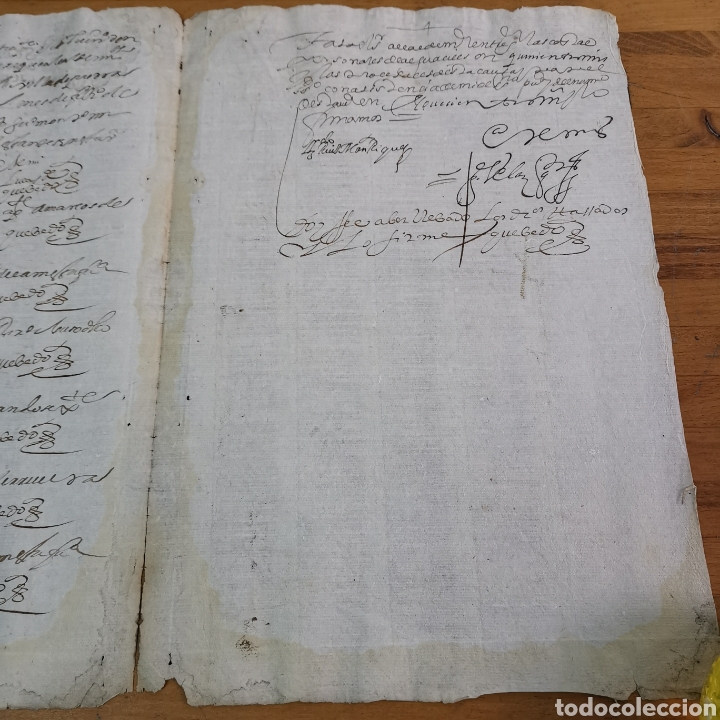 Manuscritos antiguos: Documento de 1645 El Villar de Corneja, &Aacute;vila, Castilla y Le&oacute;n - Foto 7