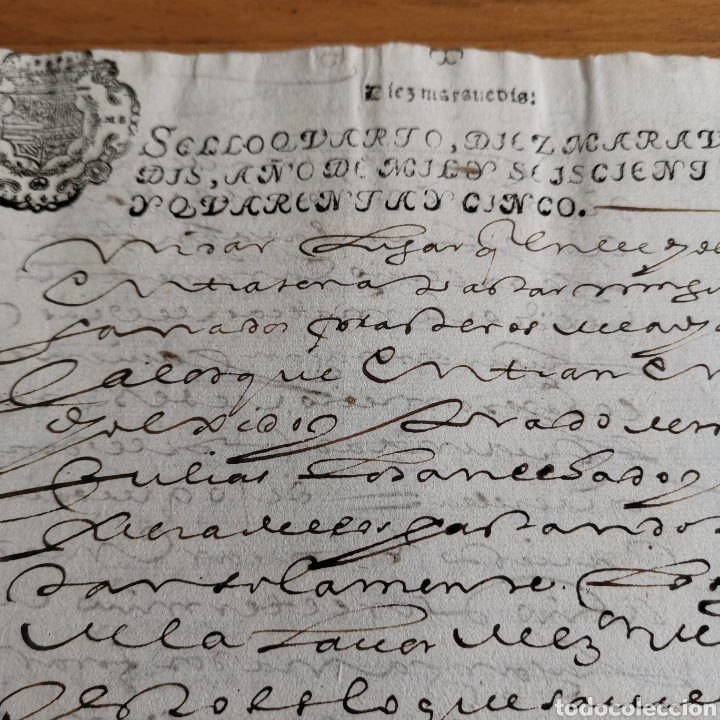 Manuscritos antiguos: Documento de 1645 en Magan, Toledo. - Foto 5
