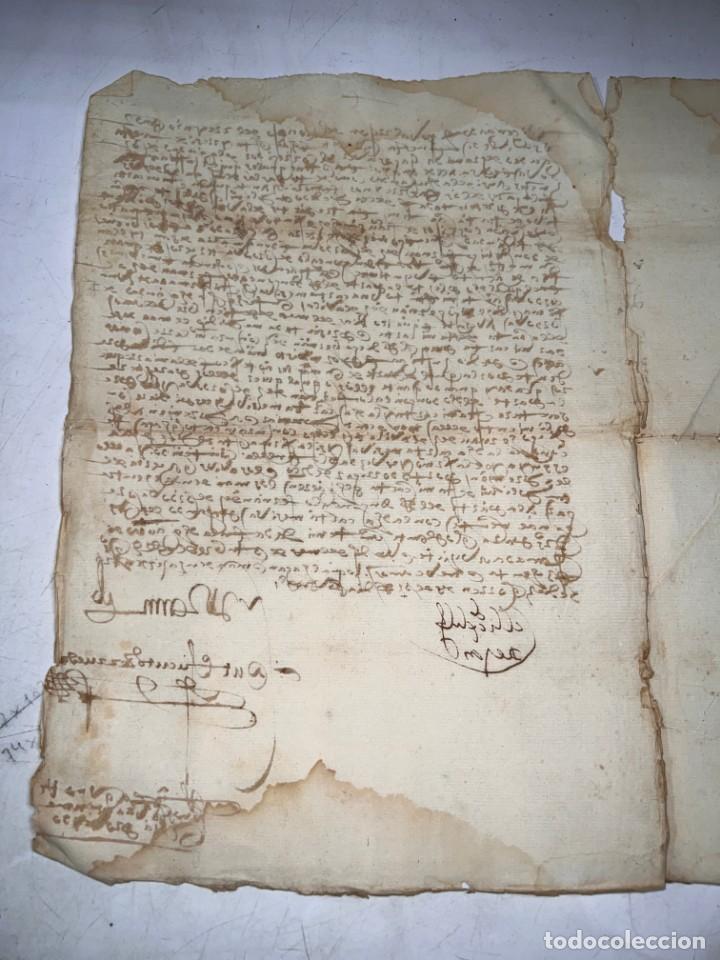 Manuscritos antiguos: &Eacute;CIJA. ARRENDAMIENTO. LEER - Foto 2