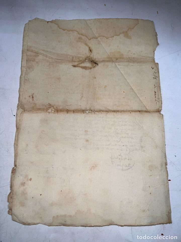 Manuscritos antiguos: &Eacute;CIJA. ARRENDAMIENTO. LEER - Foto 3