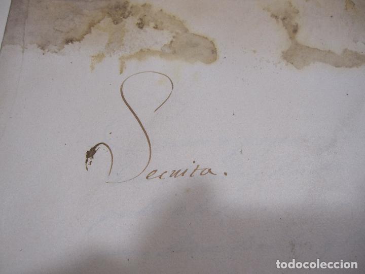Manuscritos antiguos: CARPETILLA DOCUMENTOS LA SECUITA,VALLS, 1850 Y 1866 - Foto 2