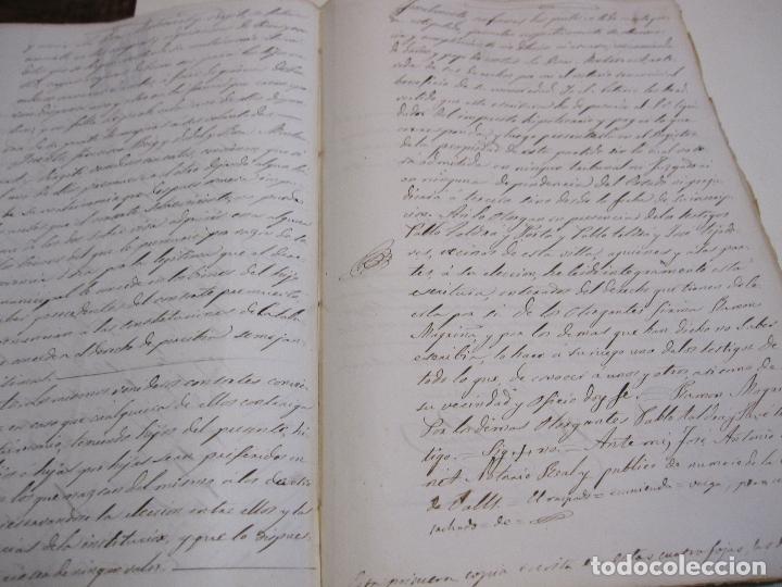 Manuscritos antiguos: CARPETILLA DOCUMENTOS VILALLONGA DEL CAMP, VALLS, 1859, 1866, 1867 - Foto 5