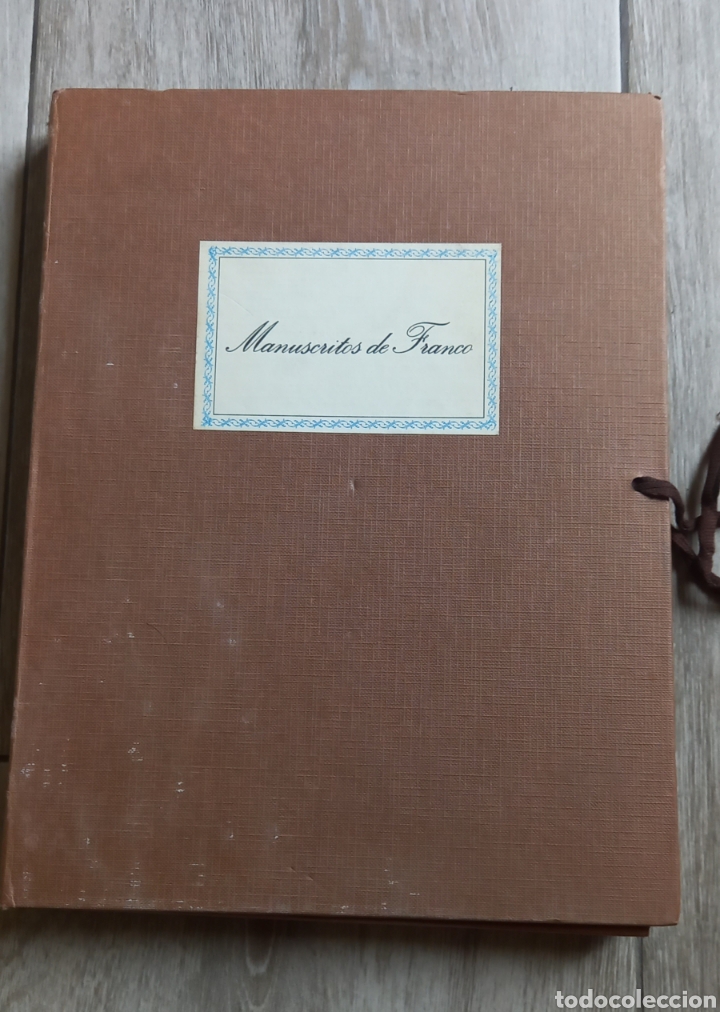 Manuscrits anciens: Manuscritos de Franco. Facsimil