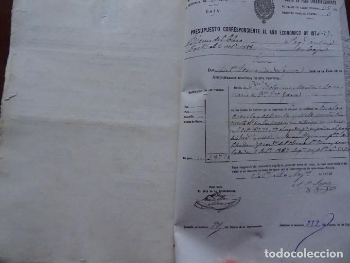Manuscritos antiguos: Algames&iacute;, Valencia, venta judicial de huerta, 1867, 28 pags - Foto 8
