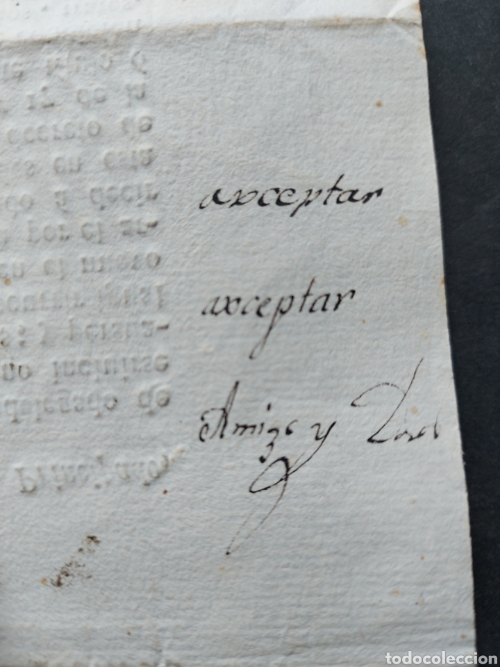 Manuscritos antiguos: Documento Guillermo Nash Ej&eacute;rcitos Tortosa baile termino Vilagrasa 1817 XIX - Foto 3