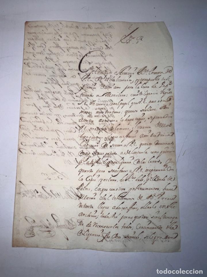 Manuscritos antiguos: MARCHENA, 1718. TESTAMENTO DE LUIS LOPEZ. VER/LEER - Foto 1
