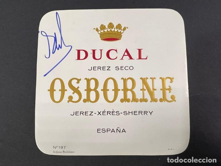 Manoscritti antichi: ETIQUETA CON FIRMA DEL EXCMO. SR. DON FELIPE DE UGARTE, GOBERNADOR CIVIL DE ALAVA. 1974