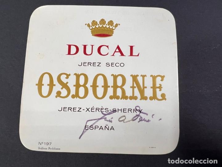 Manoscritti antichi: ETIQUETA CON FIRMA DE LUIS FERRE - GOBERNADOR DE PUERTO RICO. 1972