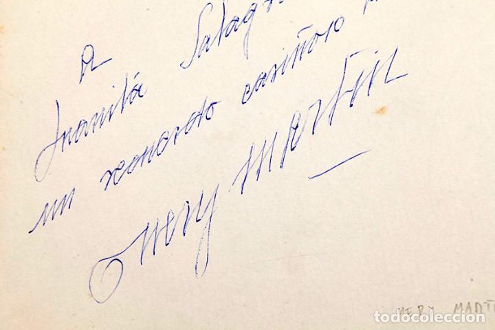 Manuscritos antiguos: MERY MARTIN - DEDICATORIA AUTOGRAFA - Foto 1