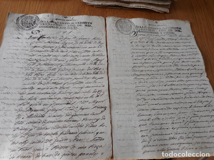 Alte Manuskripte: ANTIGUOS MANUSCRITOS FRANCISCO NARSISO SU&Ntilde;ER Y COMPA&Ntilde;IA.VILLA DE REUS. EN BARCELONA 1807