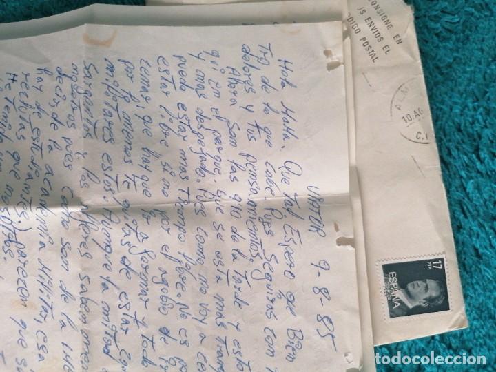 Manuscritos antiguos: CARTA DESDE LA MILI - Foto 1