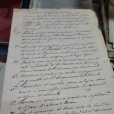 Manuscritos antiguos: INVENTARIO TESTAMENTARIA DE JUAN DEL ARENAL Y PILAR DE LOS RIOS ORIGEN VELEZ RUBIO ALMERIA 1954. Lote 347918593