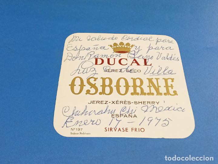 Ancient Manuscripts: SIGNED, AUTOGRAPH, FIRMA. LUIS DE VILLA. MEXICO. 1975