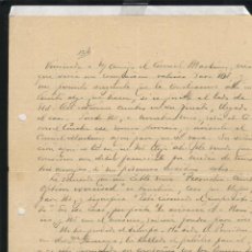 Manuscritos antiguos: CARTA GUAYAQUIL DEL GRAL JOSE CICERON CASTILLO A GRAL SIMON ARBOLEDA. MAYO 21 DE 1919. Lote 359021515