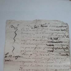 Manuscritos antigos: MANUSCRITO.DONACION 30 NOVIEMBRE 1786(669-1). Lote 361184030