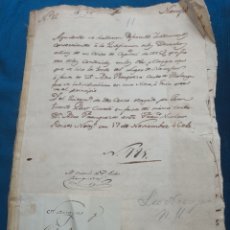 Manuscritos antigos: NAVAJAS CASTELLÓN 1604 JUSTIFICACIÓN EN DERECHO DE UN CENSO SOBRE LA VENTA DEL LUGAR. Lote 363471355