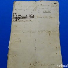 Manuscritos antiguos: LOTE MANUSCRITOS SIGLOS XVII-XIX. RAYMUNDO BOLA. SANT MARTIN DE SARROCA.. Lote 363853890