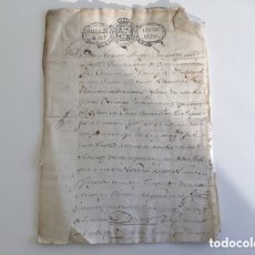Manuscritos antiguos: DOCUMENTO EN LIBRAS VALENCIANAS, AÑO !830, VER NOTA. Lote 365270361