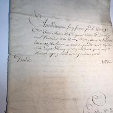 Manuscritos antiguos: MANUSCRIT. ARRENDAMENT. JOAN ANTON CLASQUERRI (FIVALLER) DARNIUS. MONTORNÈS, VALLROMANES, ROCA. 1808. Lote 366129341