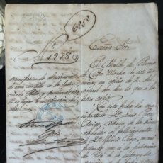 Manuscritos antiguos: 1883 CUBA PATRONATO DE LA ESCLAVITUD * TRANSFERENCIA DE PROPIEDAD DE UNA ESCLAVA / PATROCINADA. Lote 366719431