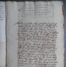 Manuscritos antiguos: VALENCIA DERECHO, TRES MANUSCRITOS ALEGACIONES JUDICIALES S XVIII? PARTE EN VALENCIANO. Lote 367503294