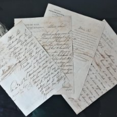 Manuscritos antiguos: 1873 CUBA IMPORTANTE LOTE DE 4 DOCUMENTOS A LA LLEGADA NUEVO CAPITÁN GENERAL JOAQUÍN JOVELLAR SOLER
