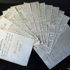 Manuscritos antiguos: 1852 CUBA JOSÉ CANELA REVENTOS * EXPOSICION REAL JUNTA FOMENTO CONSTRUCCION DE CAMINOS * 26 PÁGINAS