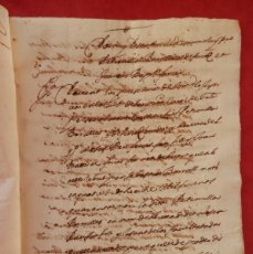 Manuscritos antiguos: VALENCIA 2 MANUSCRITOS AÑO 1648 EN VALENCIANO - ENTREGA DE DINERO - 7 PÁGS. EN VALENCIANO. Lote 370051551