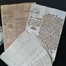 Manuscritos antiguos: 1848 CUBA SOCIEDAD BENEFICENCIA NATURALES CATALUNA * GUIÓN PARA OBRA EN EL TEATRO TACÓN DE LA HABANA