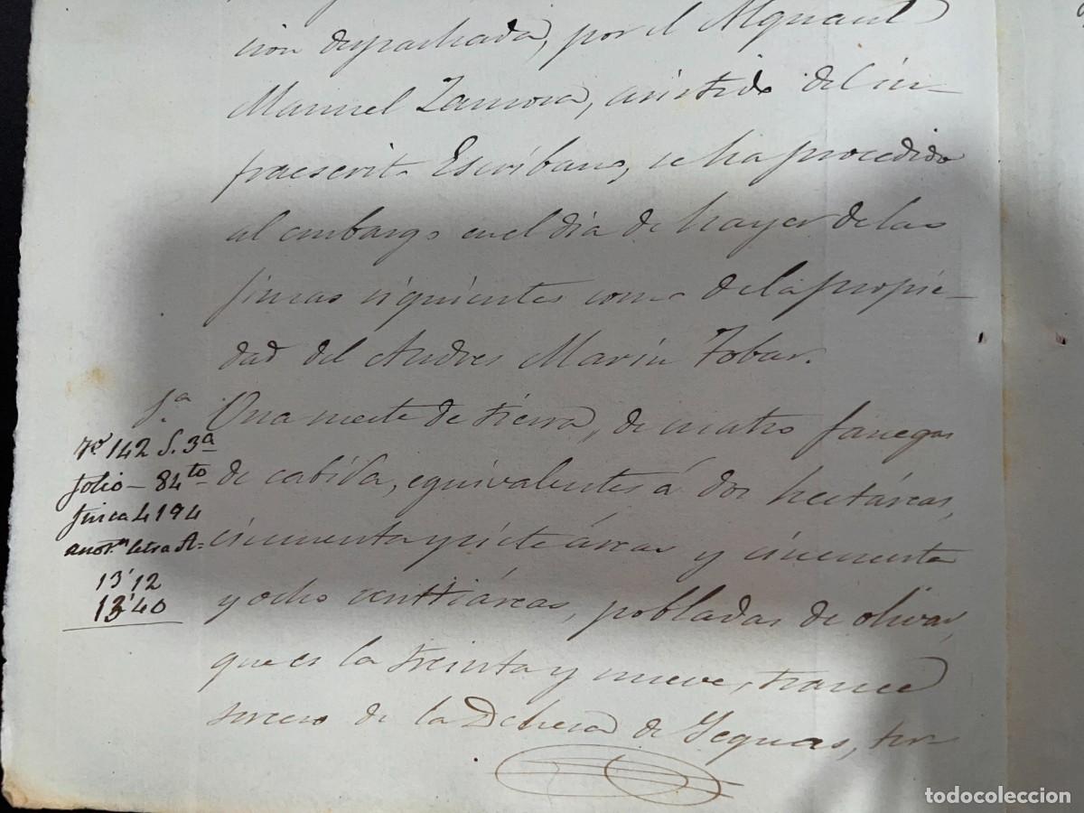 Manuscritos antiguos: MOR&Oacute;N DE LA FRONTERA-SEVILLA, 1883. PLEITO. VER - Foto 8