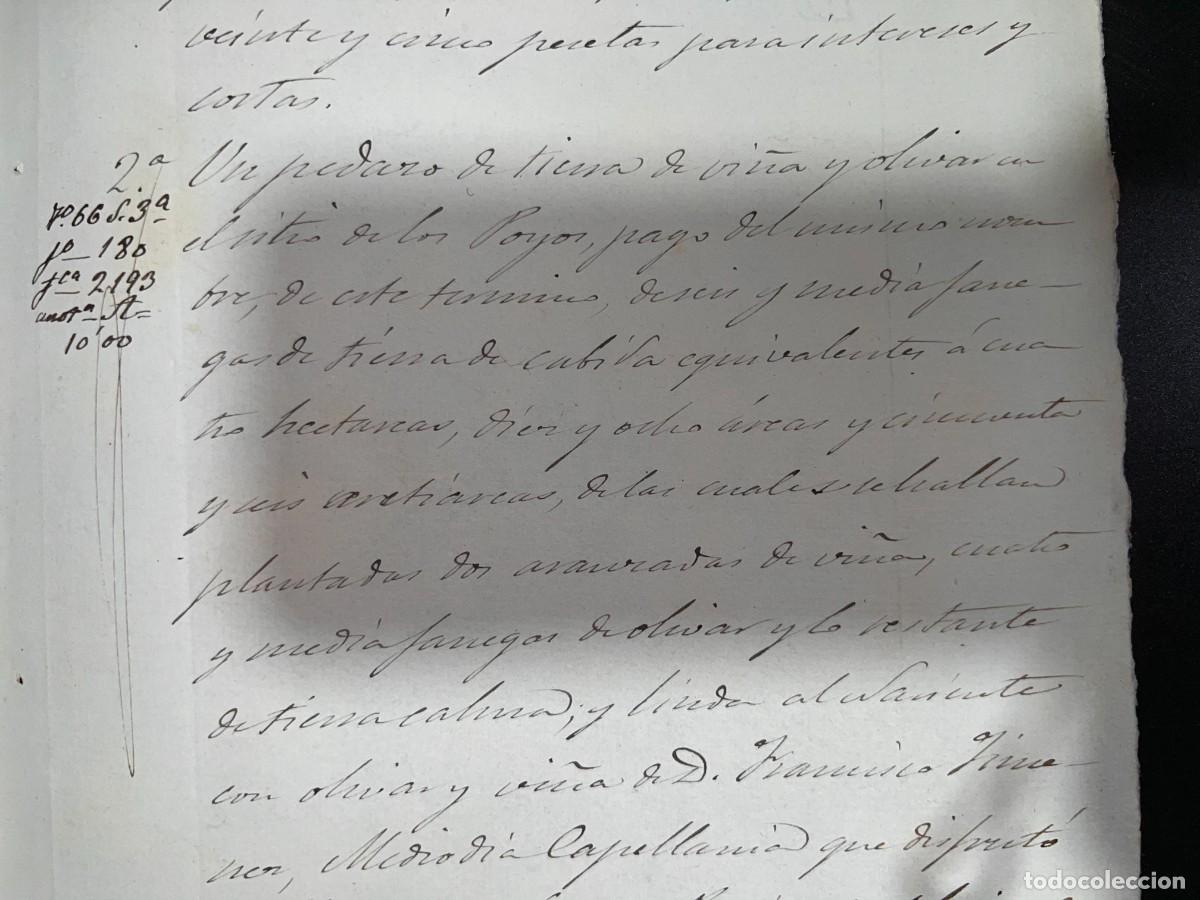 Manuscritos antiguos: MOR&Oacute;N DE LA FRONTERA-SEVILLA, 1883. PLEITO. VER - Foto 10