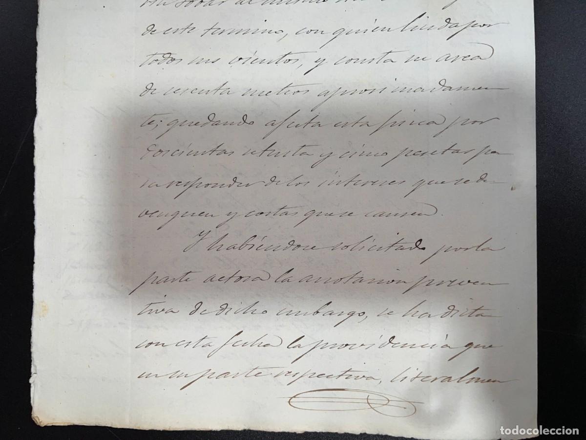 Manuscritos antiguos: MOR&Oacute;N DE LA FRONTERA-SEVILLA, 1883. PLEITO. VER - Foto 15