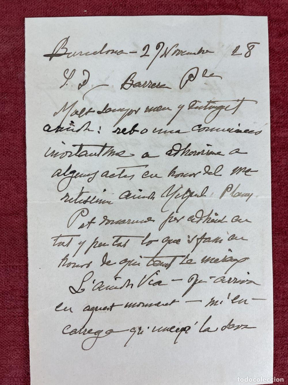 Manuscritos antiguos: COLECCI&Oacute;N DOCUMENTAL DE APELES MESTRES. ESPA&Ntilde;A. 1854 - 1936 - Foto 8