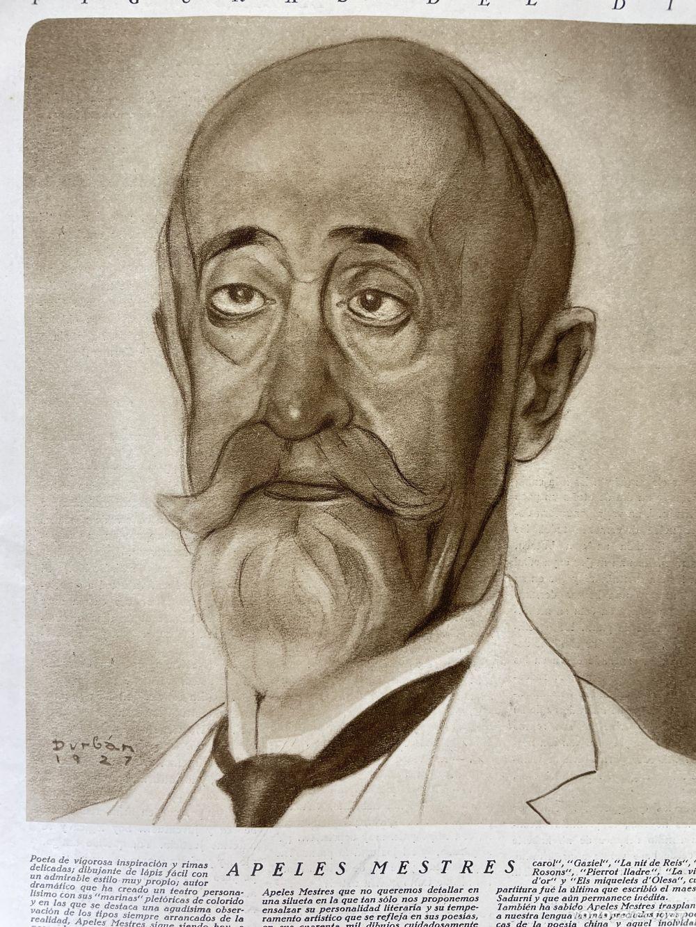 Manuscritos antiguos: COLECCI&Oacute;N DOCUMENTAL DE APELES MESTRES. ESPA&Ntilde;A. 1854 - 1936 - Foto 17