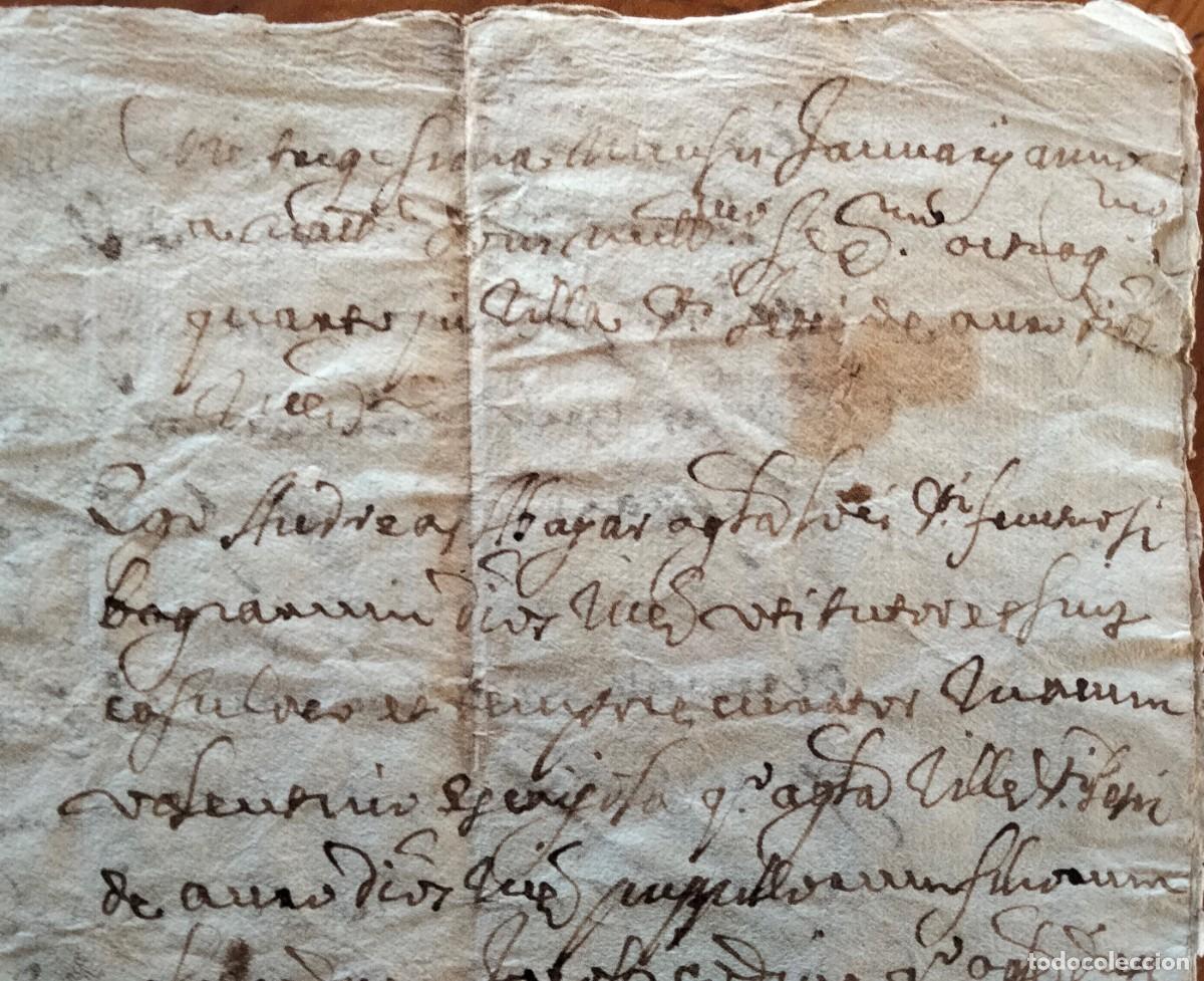 Manuscritos antiguos: Santpedor. Manuscrit de lany 1686. - Foto 4