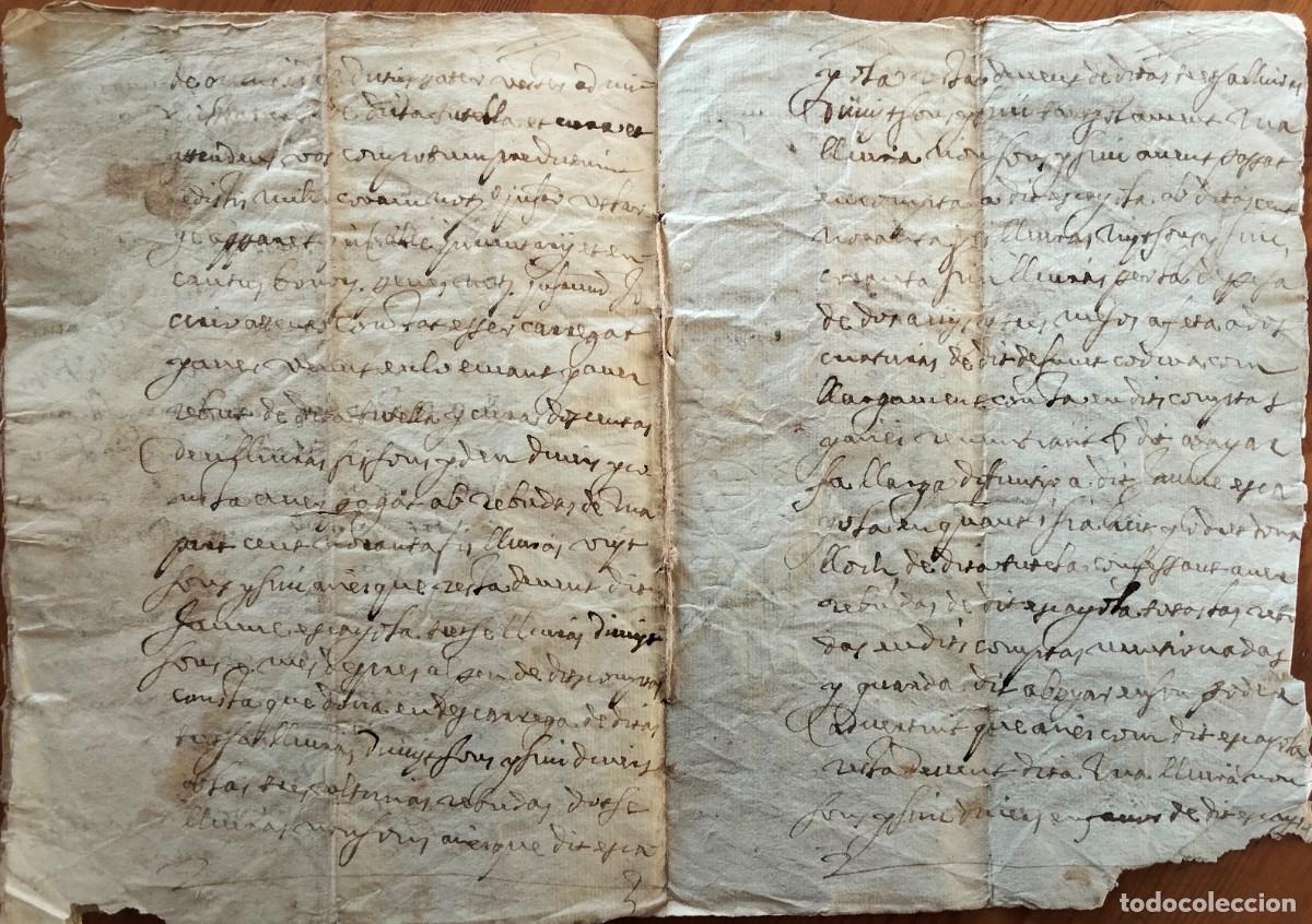 Manuscritos antiguos: Santpedor. Manuscrit de lany 1686. - Foto 5