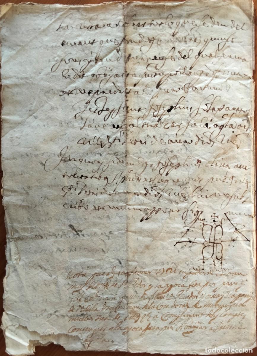 Manuscritos antiguos: Santpedor. Manuscrit de lany 1686. - Foto 6