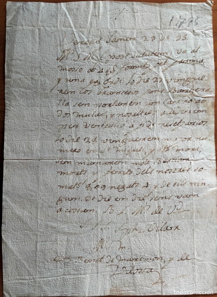 Manuscritos antiguos: La Bisbal de lEmpord&agrave;. Documentaci&oacute; de Benet de Marimon (1793-1796). - Foto 12
