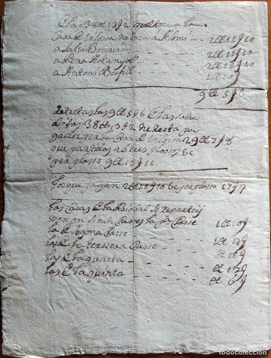 Manuscritos antiguos: La Bisbal de lEmpord&agrave;. Documentaci&oacute; de Benet de Marimon (1793-1796). - Foto 18