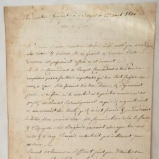 Manuscritos antiguos: BURGOS 1810. GUERRA DE INDEPENDENCIA. ORDEN DEL DÍA FRANCÉS