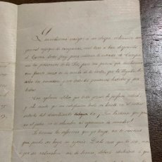 Manuscritos antiguos: CARTA MANUSCRITA DE JOSE M BARENYS. 1875 BARCELONA. INEDITA. CARLISMO, DISERCION POLITICA. Lote 391114919