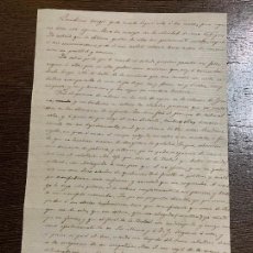 Manuscritos antiguos: CARTA MANUSCRITA DE JOSE M BARENYS. 1875 BARCELONA. INEDITA. CARLISMO. Lote 391117684