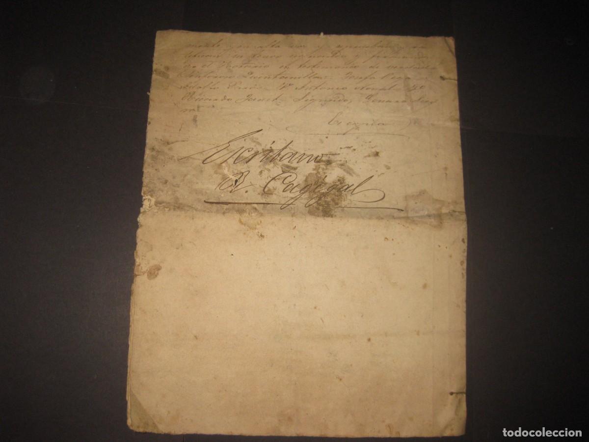 Manuscritos antiguos: ANTIGUO DOCUMENTO MANUSCRITO SOBRE MINAS - Foto 3