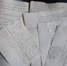 Manuscritos antiguos: BURBAGUENA TERUEL, SANTED, OLBES... LOTE 9 MANUSCRITOS SIGLOS XVI - XVII GENEALOGÍA DATOS DESDE 1500. Lote 393269799